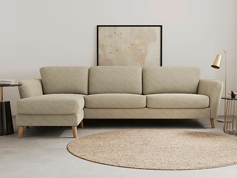 Home affaire Ecksofa "MARSEILLE (279/152cm),L-Form, Rec. rechts/links, vers günstig online kaufen