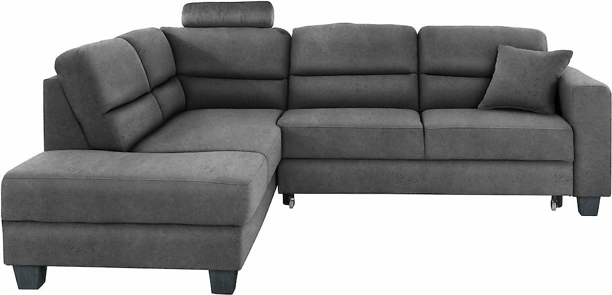 TRENDMANUFAKTUR Ecksofa »Chamber, zeitlos & elegant, bequem, L-Form« inklus günstig online kaufen