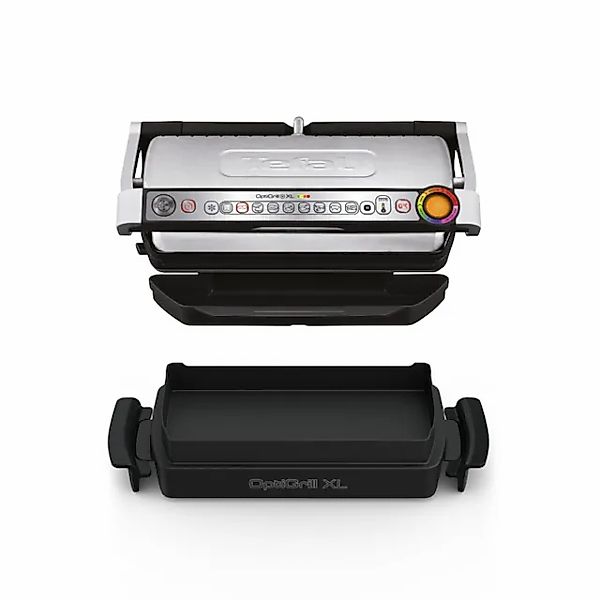 Tefal Kontaktgrill »OptiGrill+ XL inkl. Backschale, manueller Modus mit 4 T günstig online kaufen