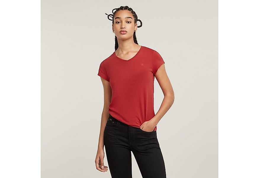 G-STAR V-Shirt Eyben mit Label günstig online kaufen