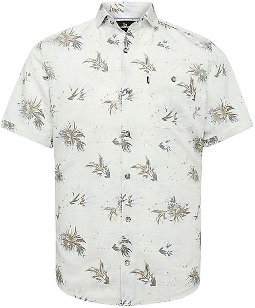 Vanguard Short Sleeves Hemd Blumen Ecru - Größe XXL günstig online kaufen