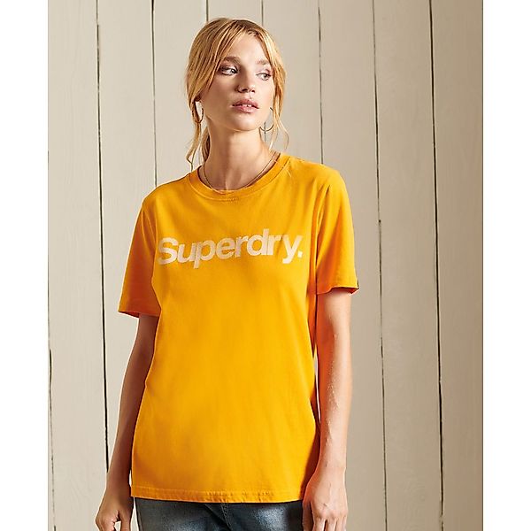 Superdry Core Logo Kurzarm T-shirt L Track Gold günstig online kaufen