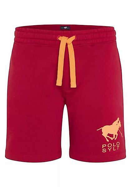 Polo Sylt Sweatshorts im Label-Stil günstig online kaufen