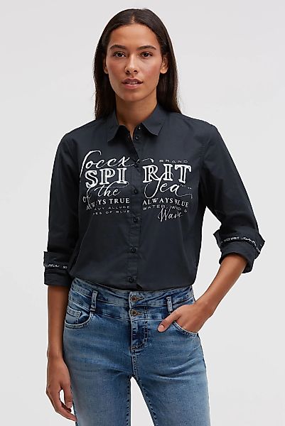 SOCCX Langarmbluse günstig online kaufen