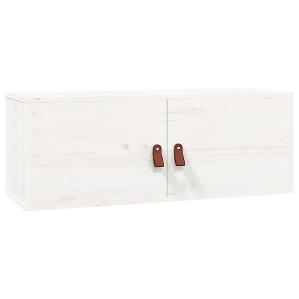 vidaXL Regal Wandschrank Weiß 80x30x30 cm günstig online kaufen