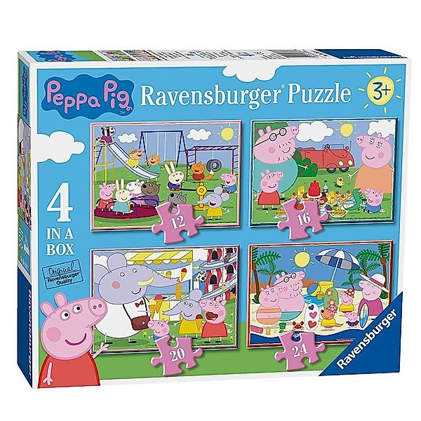 Peppa Pig Puzzle 4 in 1 günstig online kaufen