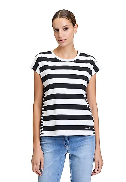 Betty Barclay Kurzarmshirt "Betty Barclay Damen Basic Shirt mit Streifen" 1 günstig online kaufen