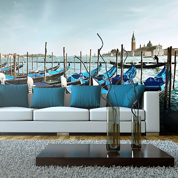 Xxl Tapete - Gondeln Auf Dem Canal Grande In Venedig günstig online kaufen