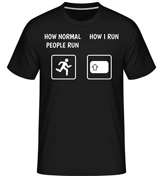 How I Run · Shirtinator Männer T-Shirt günstig online kaufen