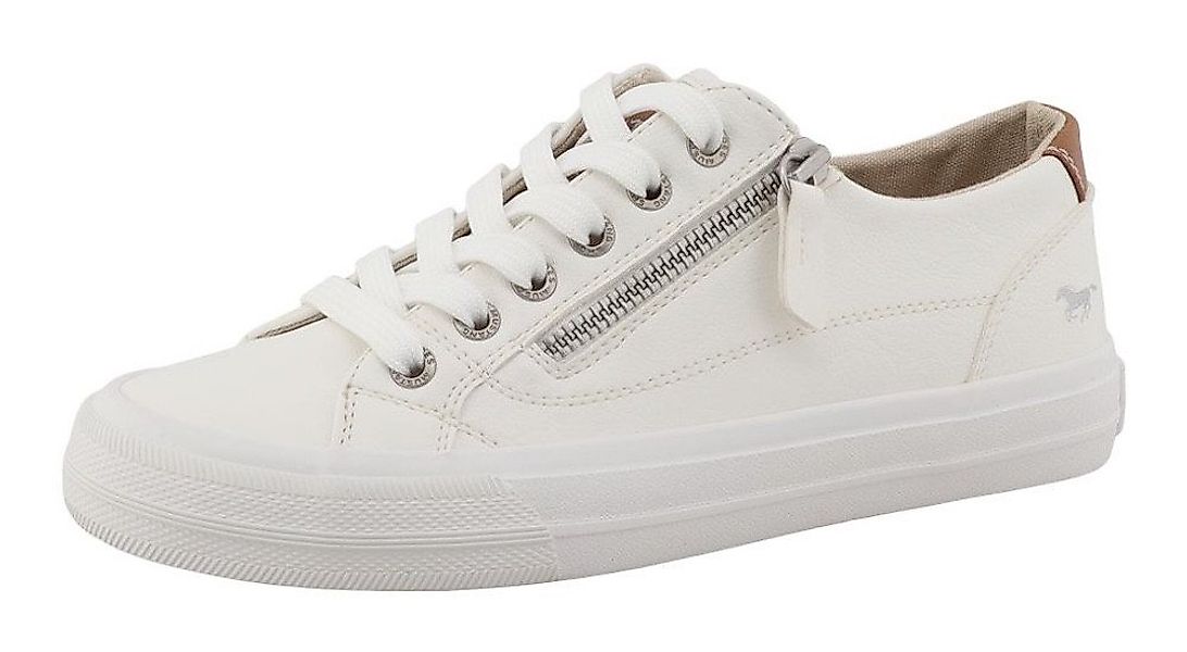 Mustang Shoes Ulla Sneaker Freizeitschuh, Halbschuh, Schnürschuh mit Außenr günstig online kaufen
