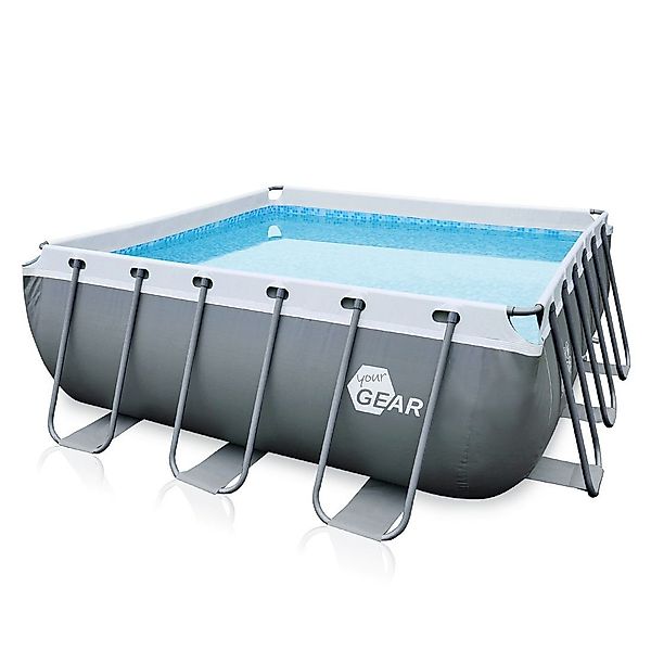 yourGEAR Rechteckpool Familien Pool 3x3x1m Gartenpool günstig online kaufen