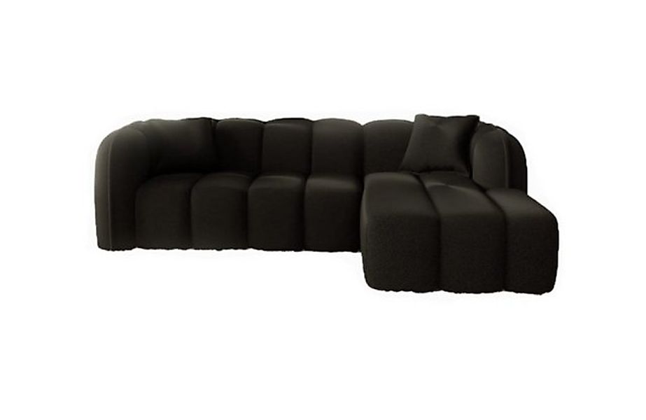 Sofa Dreams Polsterecke Miramar L Form kurz 4-Sitzer, 3 verschiedene Stoffb günstig online kaufen