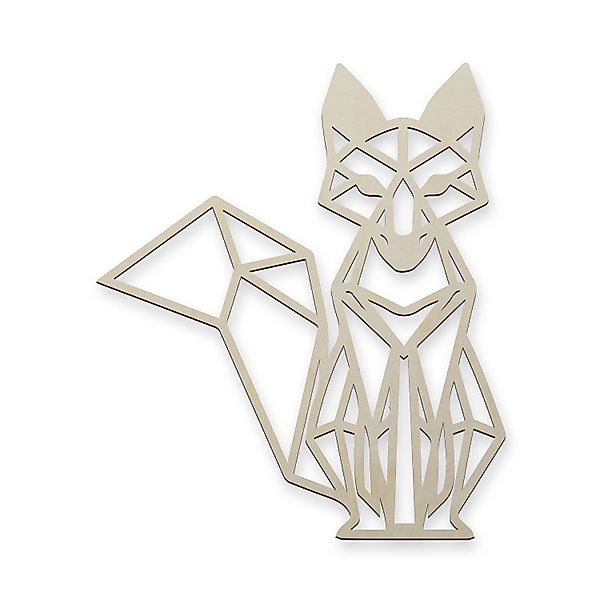 Namofactur Wanddekoobjekt Wandtattoo Fuchs Geometrisch, Wanddeko günstig online kaufen