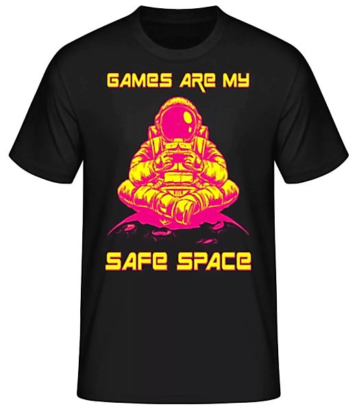 Games My Safe Space · Männer Basic T-Shirt günstig online kaufen