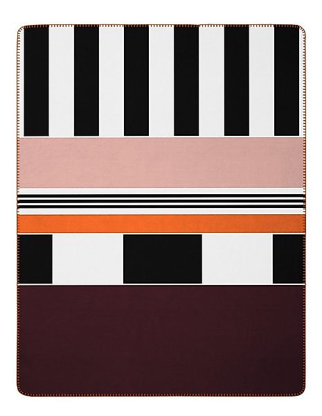 Wohndecke Memphis, Kuscheldecke in 150x200 cm, Decke mit grafischem Design, günstig online kaufen