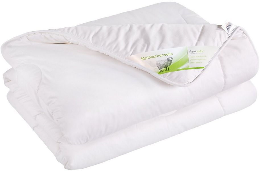 franknatur Naturhaarbettdecke Winterdecke Melina, Füllung: 100% Schurwolle, günstig online kaufen