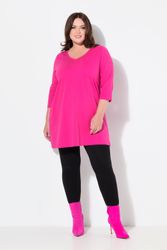 Ulla Popken Longshirt Longshirt Ziernähte A-Linie günstig online kaufen
