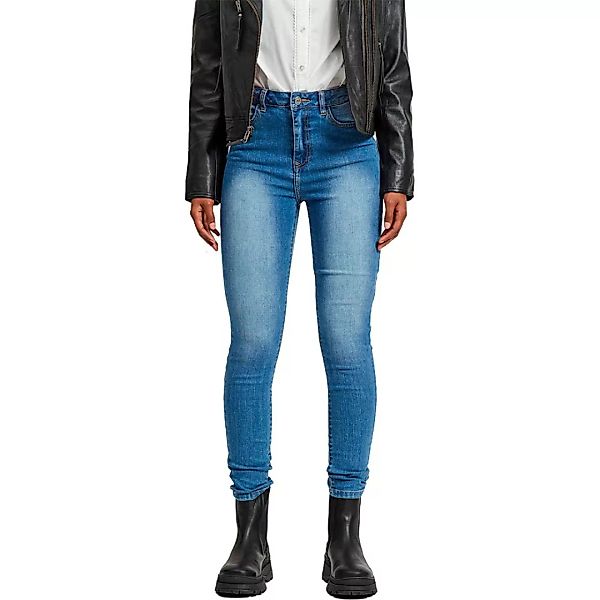 Vila Ekko Hohe Taille Skinny 7/8 Jeans S Medium Blue Denim günstig online kaufen