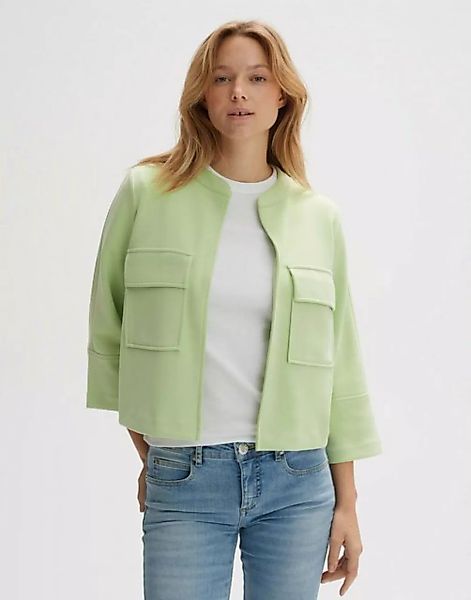 OPUS Kurzblazer Jelandra Sweat Sweat günstig online kaufen