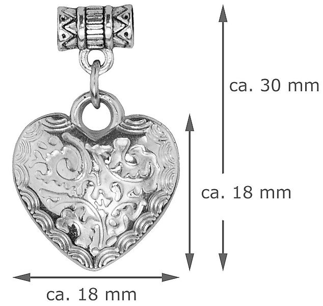 Trachtenland Kette mit Anhänger Glas Perlen günstig online kaufen