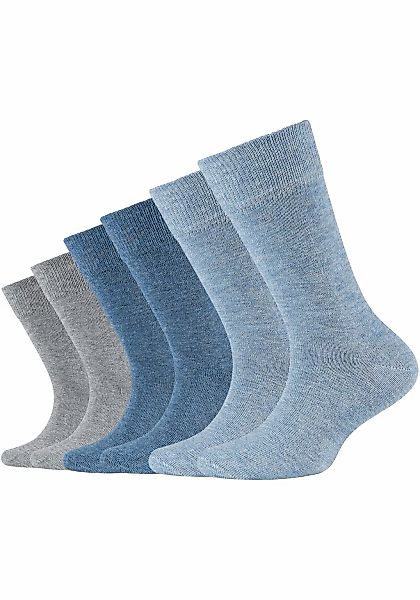 Camano Socken "ca-soft" 6 Stk. tlg. mit Komfortbund und gepolsterten Zehen- günstig online kaufen