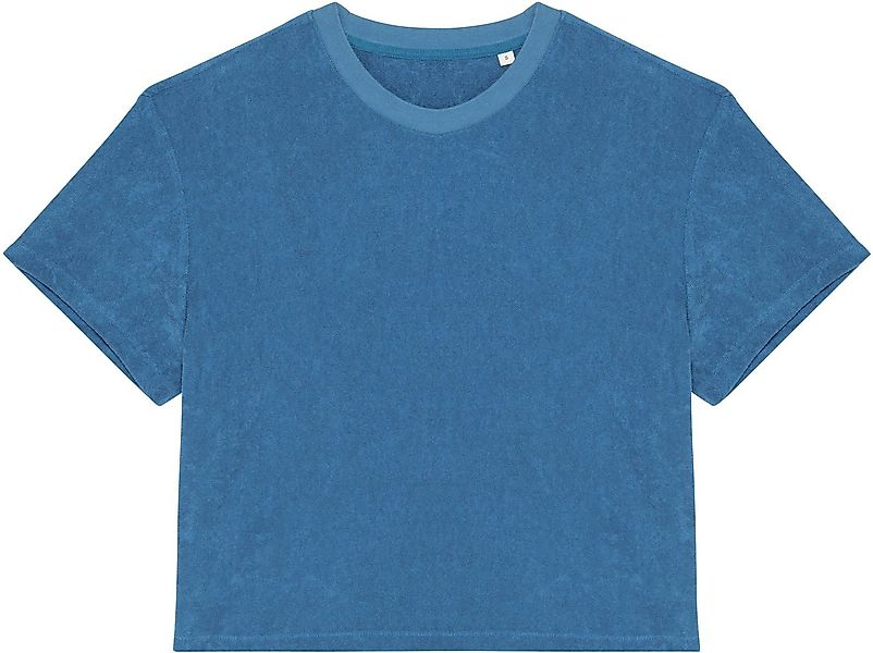 Native Spirit Rundhalsshirt Umweltfreundliches Damen-T-Shirt aus Frottee günstig online kaufen