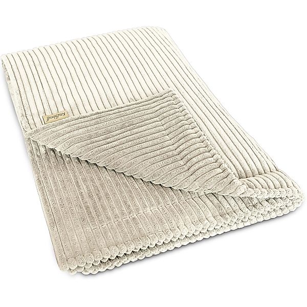 Knuffelwuff Hundematte Timor Cord 80x60cm Beige günstig online kaufen
