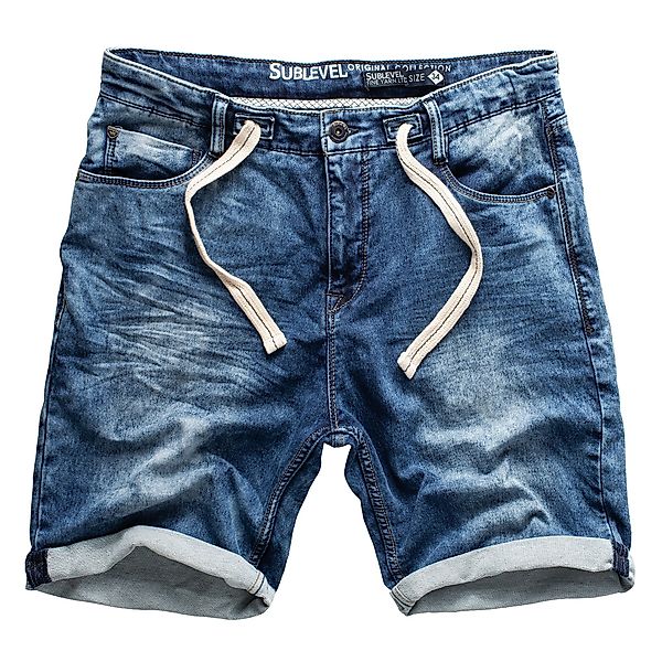 SUBLEVEL Shorts Sweat Shorts Jeans Kurze günstig online kaufen