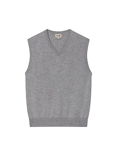 GOBI Cashmere Strickweste Zeitlose Kaschmirweste mit V-Ausschnitt günstig online kaufen