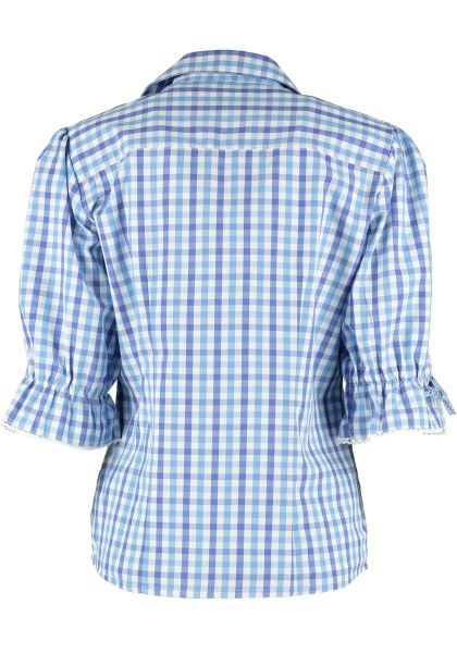 OS Trachten Trachtenbluse Paruvo Tailliert, Liegekragen, günstig online kaufen