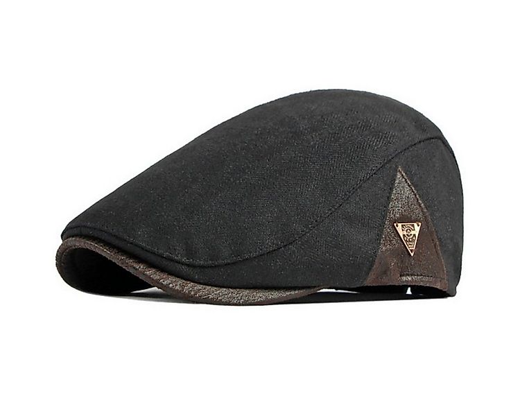 Sporty Flat Cap Flat Cap Klassik Schirmmütze mit Schirm Schiebermütze günstig online kaufen