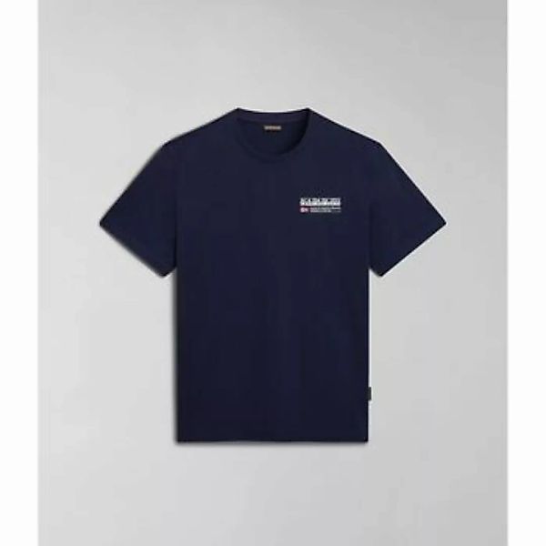 Napapijri  T-Shirts & Poloshirts S-KASBA NP0A4HQQ-176 BLU MARINE günstig online kaufen