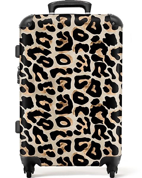 NoBoringSuitcases.com© Hartschalen-Trolley mit leuchtende Räder - Panther D günstig online kaufen