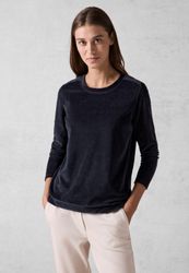 Cecil Langarmshirt mit Tunnelzug am Saum günstig online kaufen