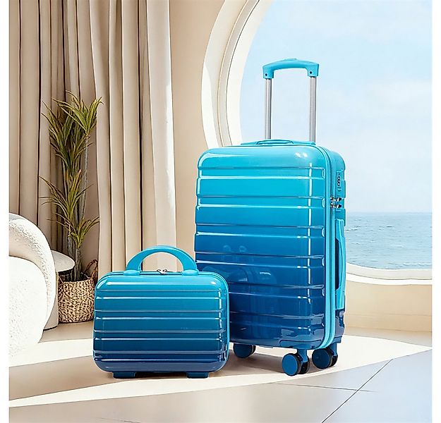 REDOM Kofferset Spinner-Kofferset, 4 Rollen, (mit Seitenhandgriffen, Schutz günstig online kaufen