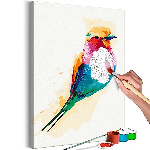 Malen Nach Zahlen - Exotic Bird günstig online kaufen