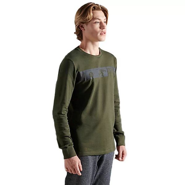 Superdry Core Logo Transit Langarm-t-shirt XL Army Khaki günstig online kaufen