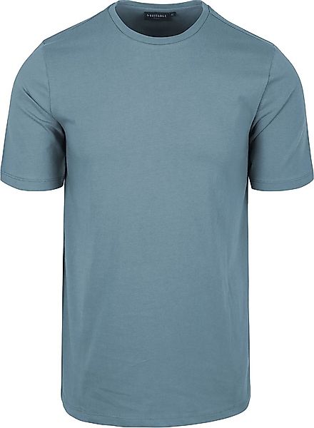 Suitable Respect T-shirt Jim Steel Blau - Größe XL günstig online kaufen