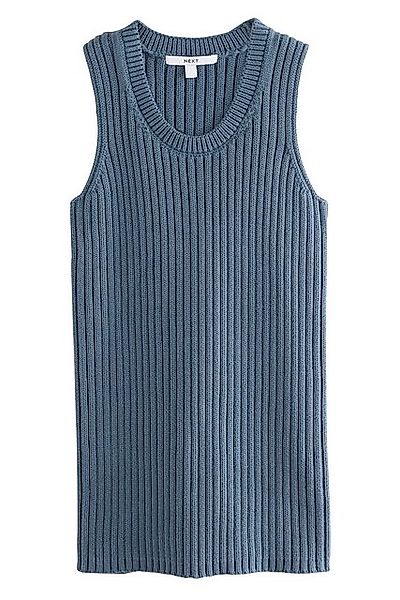Next Trägertop Geripptes Tanktop mit Rundhalsausschnitt (1-tlg) günstig online kaufen
