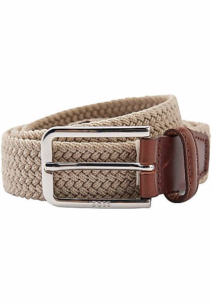 BOSS Flechtgürtel Clorio mit BOSS Logo-Schriftzug günstig online kaufen
