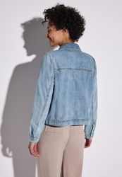 STREET ONE Jeansjacke ohne Kapuze mit Knopfleiste günstig online kaufen