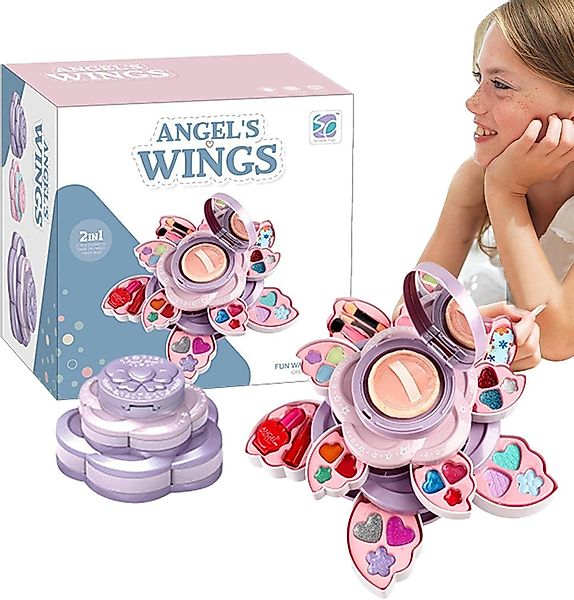 Daskoo Kreativset Schminkspielzeug für Mädchen Prinzessinnen-Blumen-Make-up günstig online kaufen