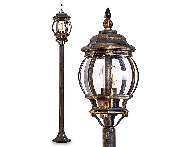 hofstein Außen-Stehlampe »Meyen« Außenleuchte Wegeleuchte in antikem Look, günstig online kaufen