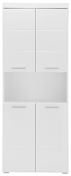 welltime Hochschrank "Avena", Badschrank 4-türig mit o. Fach und 4 Einlegeb günstig online kaufen