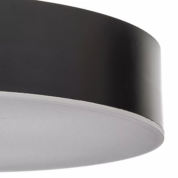 LED-Außendeckenlampe Lyam, IP65, dunkelgrau günstig online kaufen