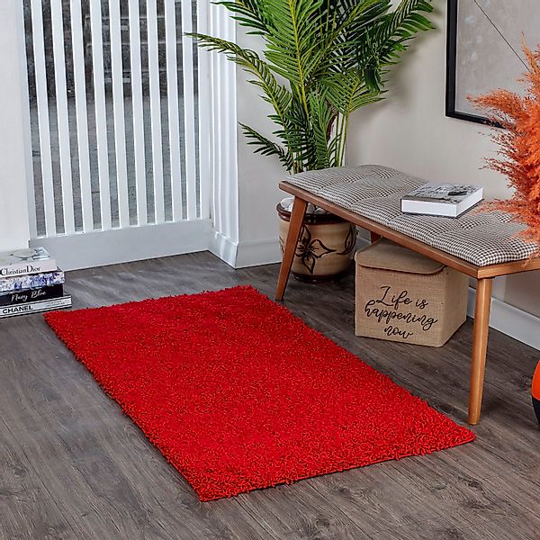 Livabliss Hochflor-Teppich »BORACAY«, rechteckig, 37 mm Höhe, Flauschig, La günstig online kaufen
