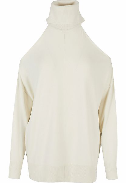 URBAN CLASSICS Fleecepullover "Urban Classics Damen Ladies Cold Shoulder Tu günstig online kaufen
