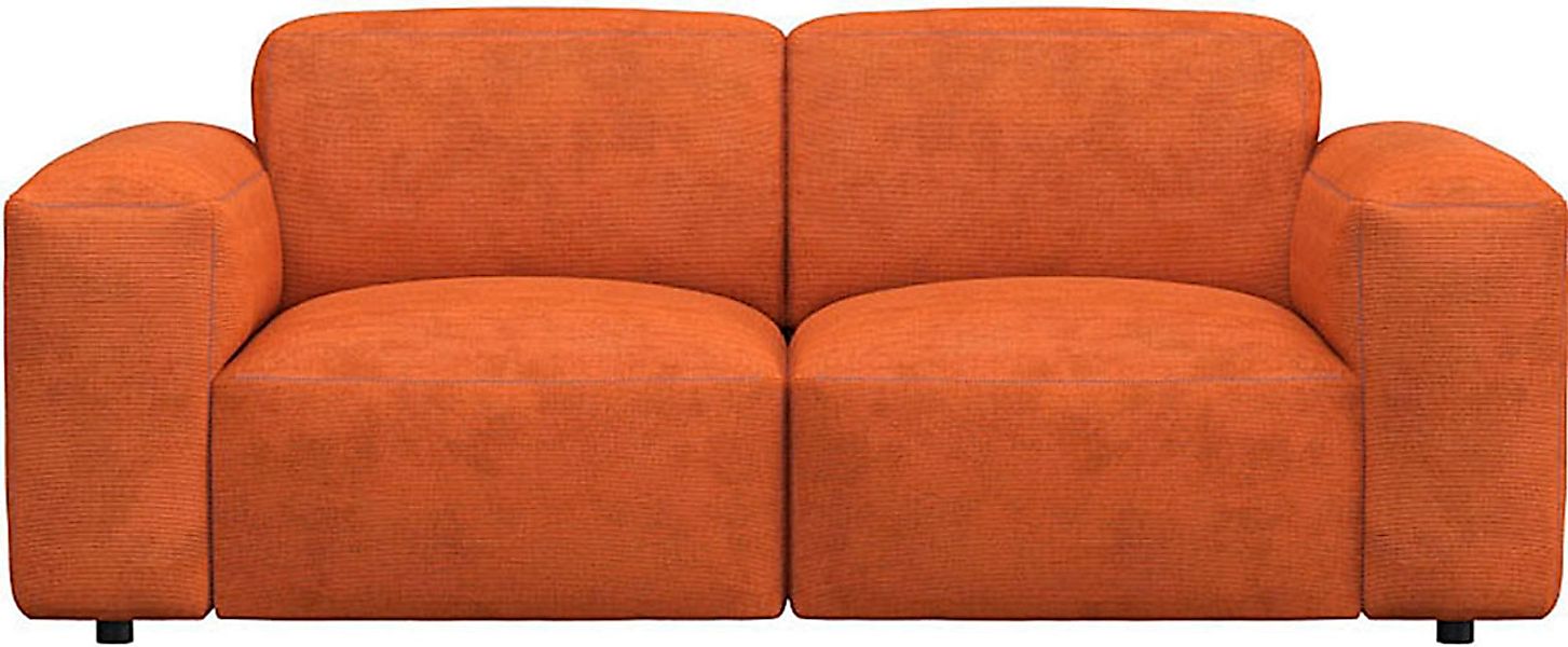 FLEXLUX 2-Sitzer »Lucera Sofa, super bequem durch hochwertigen Sitzaufbau m günstig online kaufen