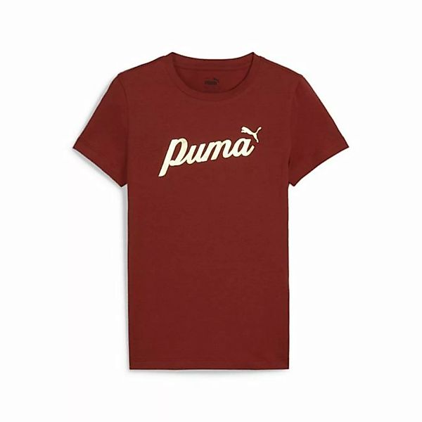 PUMA T-Shirt ESS+ SCRIPT METALLIC TEE G günstig online kaufen