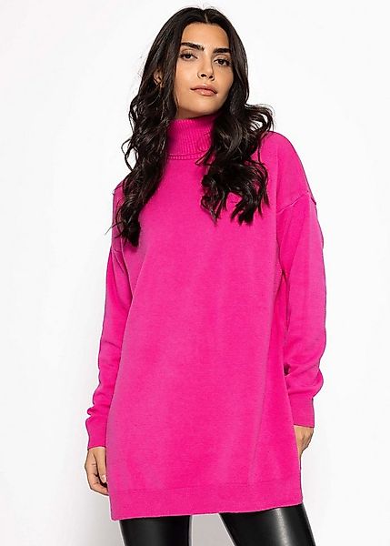 SASSYCLASSY Rollkragenpullover Oversize Rollkragenpullover für Damen Modern günstig online kaufen